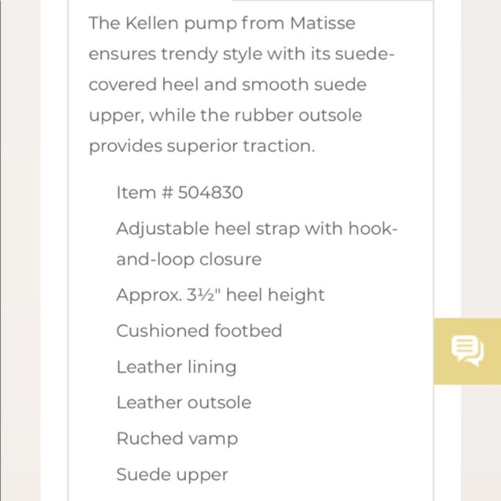 💕SALE💕Matisse Taupe Suede Kellen Slingback Pumps - Picture 8 of 8